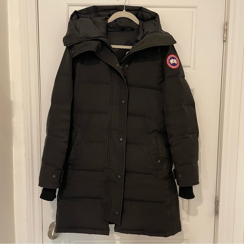Black Canada goose Shelburne Parka